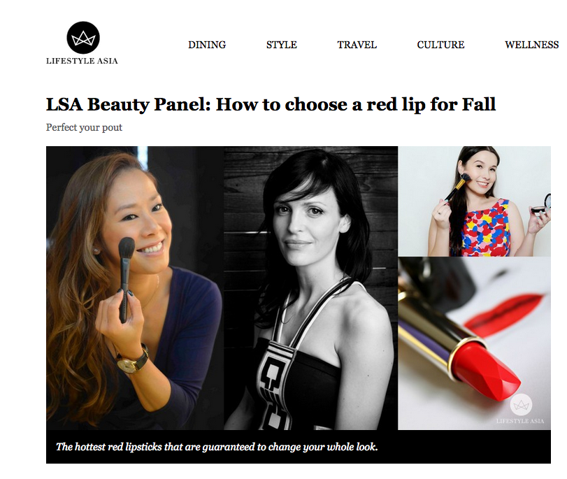 Lifestyle Asia on Red Lipstick